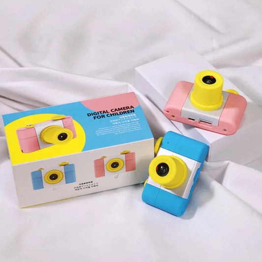 Kids camera third generation kids cartoon digital camera small slr sports camera toy for home gift